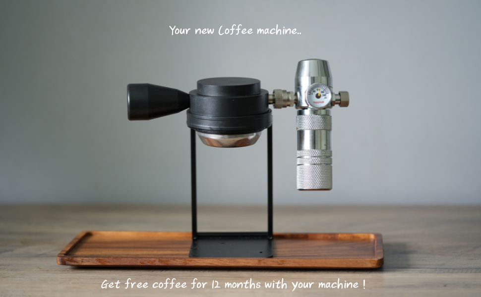 Manual Press Coffee Machine Premium Bundle | 12 Months of Coffee + Free Accessories